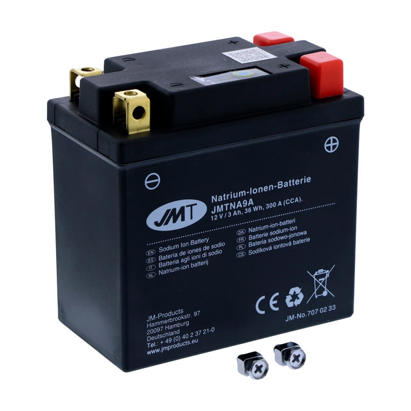 Bateria para moto JMTNA9A Sodio (Natrium-ion)