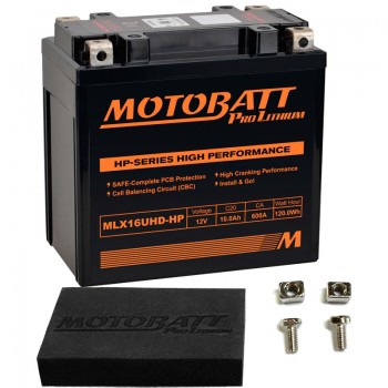 Bateria de Litio MLX16UHD-HP MotoBatt